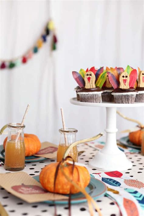 Colorful Thanksgiving Kids Table Ideas Celebrations At Home