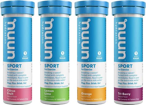 Amazon Nuun Active Effervescent Electrolyte Supplement Multi Pack