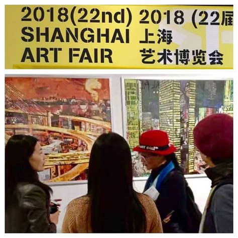 Art Shanghai 2018 Boccara Art Gallery Shanghai Daria Usova Collages Pieces Art