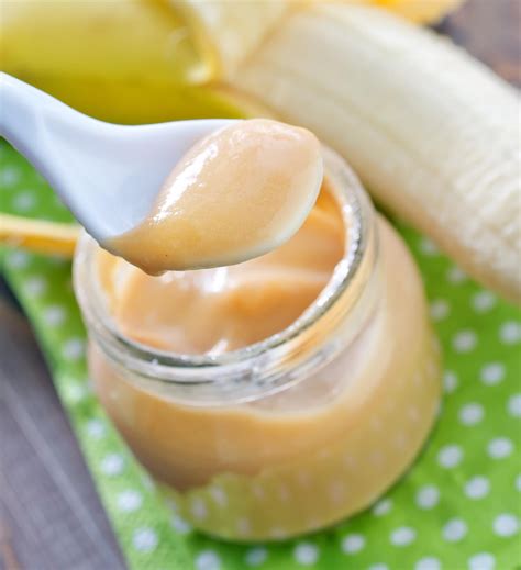 Banana Puree Baby Food 4 Months Onward By Archanas Kitchen