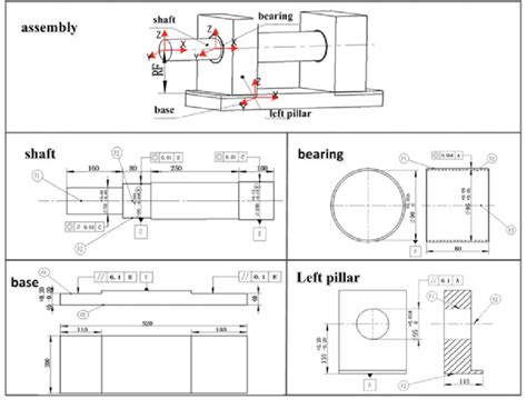 Assembly Drawing Of A Reducer And The Component Drawings Download