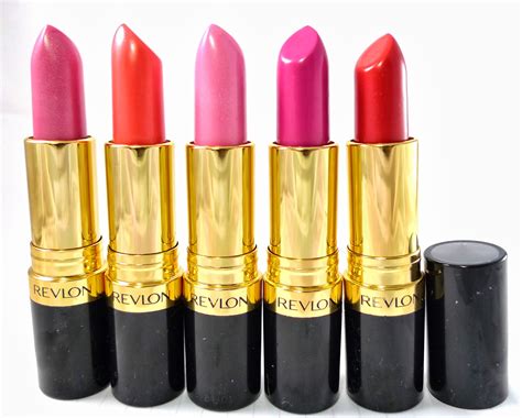Revlon Super Lustrous Shine Lipsticks Review Swatches