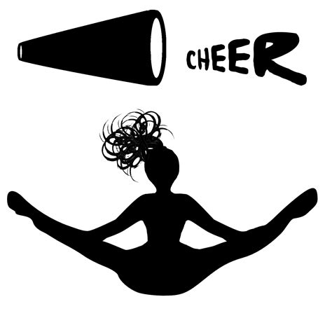 Cheer Silhouette Png Png Image Collection
