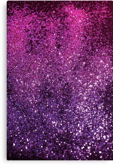 Purple Pink Ombre Lady Glitter 1 Shiny Decor Art Canvas Prints By Anitabellajan Purple