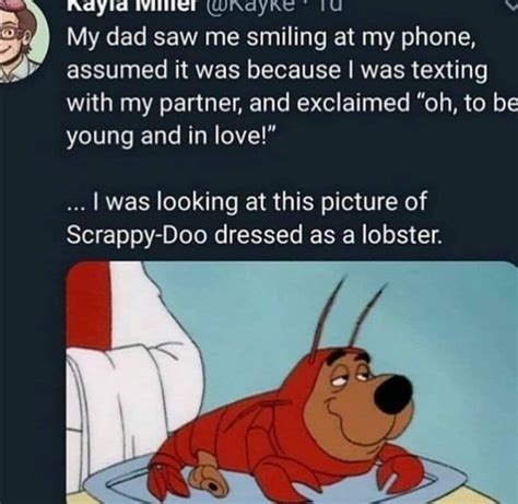 Scrappy Doo Lobster 9gag