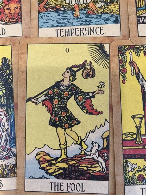 Tarot Cards Deck Vintage Rider Waite In Color Professional Etsy