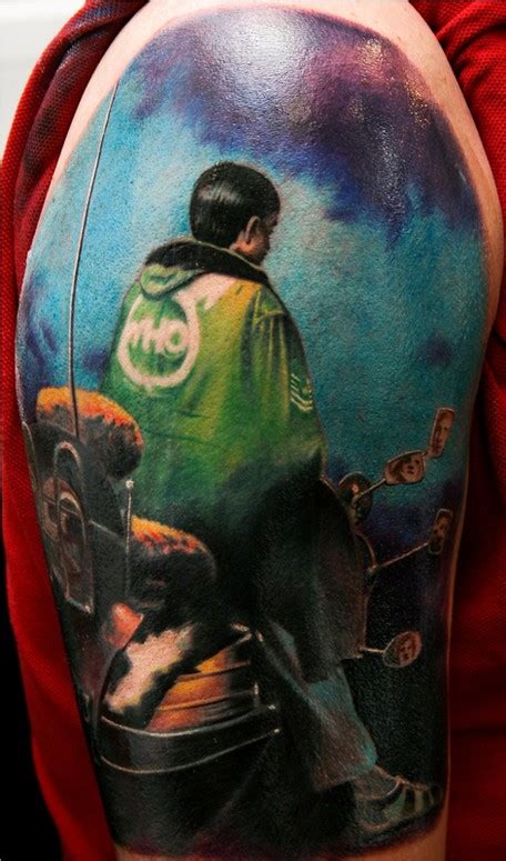 The Who Album Cover Tattoo By Remis Tattoo Tattoonow