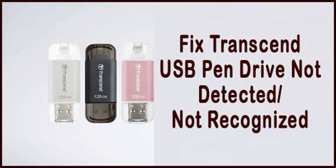 Repair Transcend Usb Flash Drive Not Detected Archives Rescue Digital