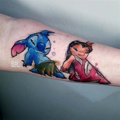 Lilo And Stitch Tattoo Tatuajes De Stitch Tatuajes Disney Y Tatuajes