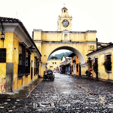 Santa Catalina Arch In Antigua Guatemala Central America 2013