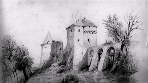 Weitere ideen zu landschaft zeichnen, zeichnungen, zeichnen. Romantische Landschafts-Bleistiftzeichnungen. - YouTube