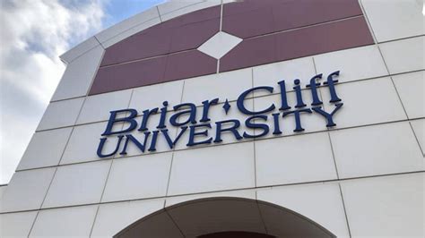 A Look At A Briar Cliff University Sign Located In Sioux City Taylor