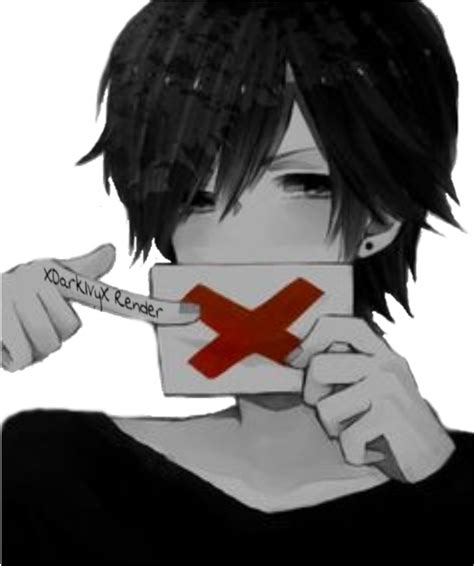 Sad Guy Png Anime Render By Depressed Sad Anime Boy