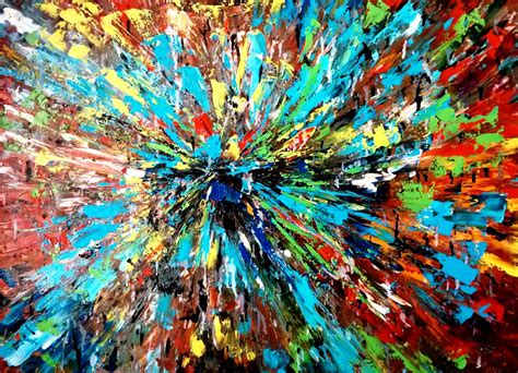 The Emotional Explosion Painting By Kravchenko Liudmila Artmajeur