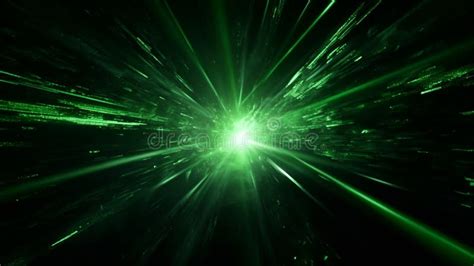 Abstract Green Lasers Stock Illustration Illustration Of Cyber 293304031