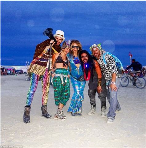 Burning Man 2015s Craziest Costumes From Naked Angels To Sideshow Freaks Daily Mail Online