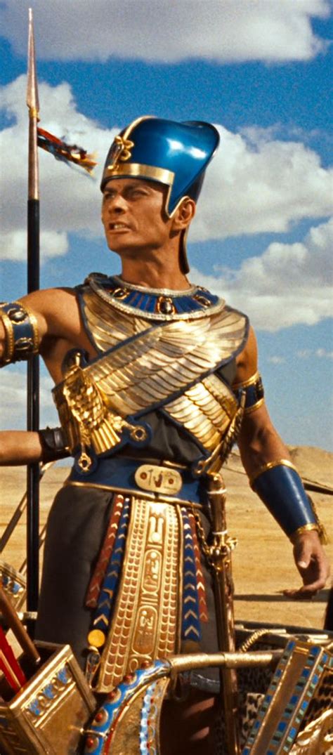 the tencommandments 1956 by cecil b demille with yul brynner as ramses very good farao