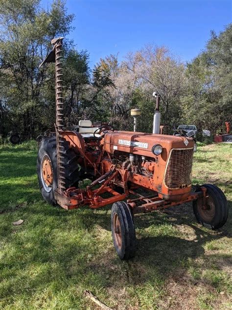 D17 Allis Chalmers With Side Mount 82s Mower Tractors Monster Trucks
