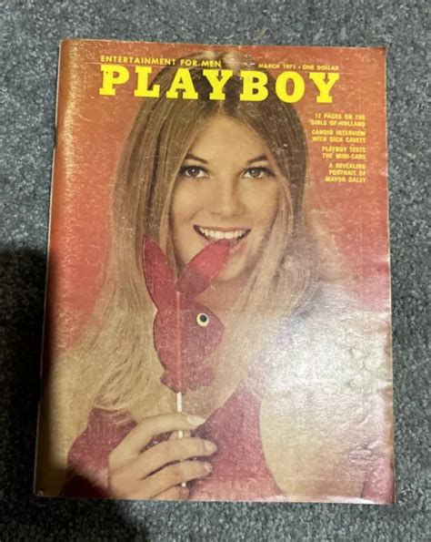 Playboy Magazine March Issue Girls Of Holland Vargas Girl Vg