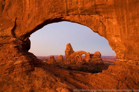 Turret Arch Arches National Park Utah Photos By Ron Niebrugge