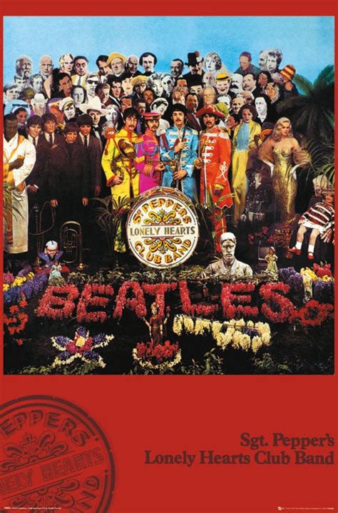 The Beatles Sgt Peppers Lonely Hearts Club Band 1967 Album Cover