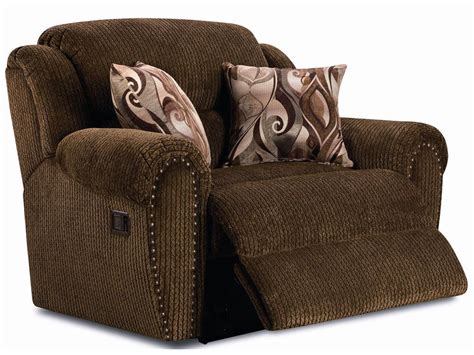 Lane Summerlin Snuggler Recliner With Rolled Arms And Nailhead Trim