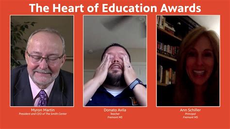 Heart Of Education Awards Donata Avila Youtube