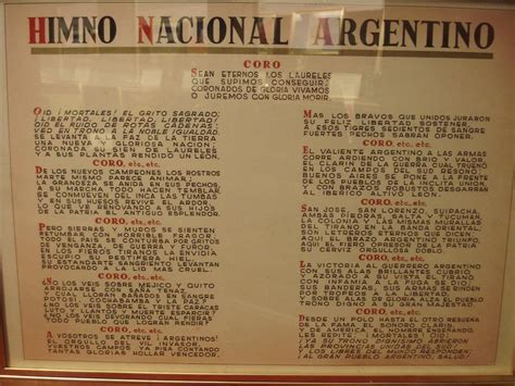 Día De Nuestro Himno Nacional Argentino