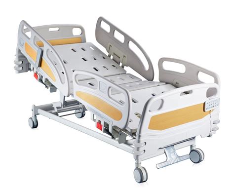 Multifunctional Cpr 1020mm Adjustable Electric Icu Bed Hospital Bed