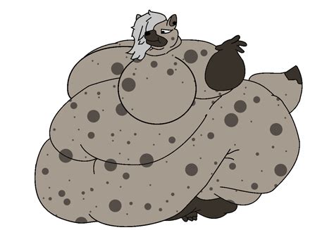 Hyena Girl Goes Super Fat Final Request By Robmaul02 On Deviantart