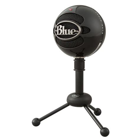 Blue Snowball Professional Usb Microphone Gloss Black Big W