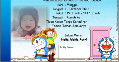 Pada desain undangan pernikahan vintage akan menggunakan berbagai jenis font vintage yang akan disusun pada undangan tersebut akan tampil menarik. 20+ Koleski Terbaru Bingkai Undangan Doraemon - Panda Assed