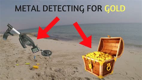 Metal Detector Treasure Hunting Searching For Gold Youtube