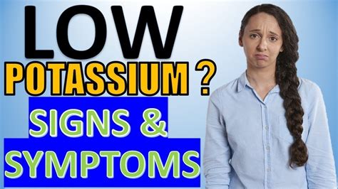 symptoms of low potassium and magnesium blebur