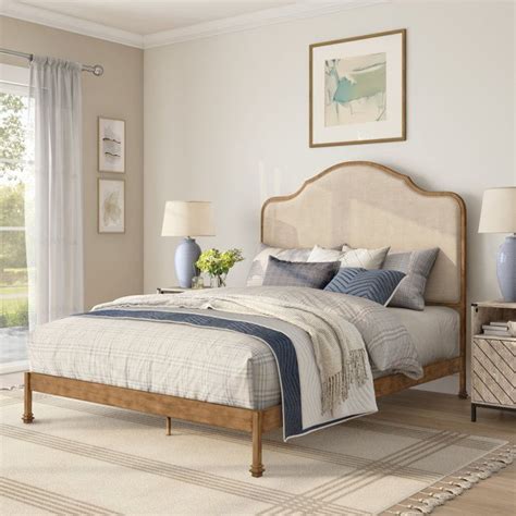 One Allium Way® Low Profile Standard Bed Wayfair Upholstered Bed
