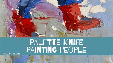 Easy Palette Knife Figure Painting Youtube
