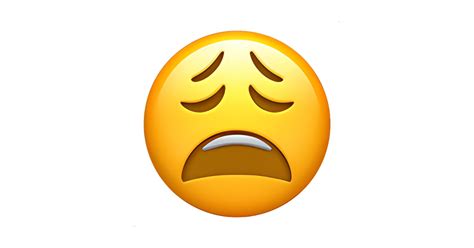 😩 Cara De Cansancio Emoji — Significado Copiar Y Pegar Combinaciónes