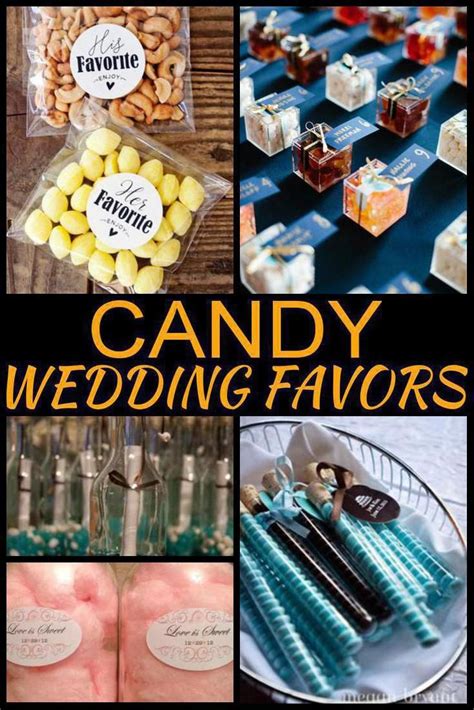 Wedding Favors The Best Candy Wedding Favor Ideas Choose From Goodie