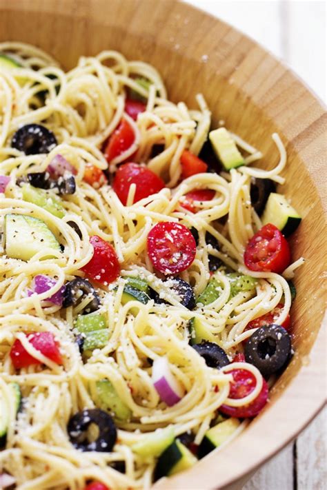 This easy italian spaghetti salad is loaded with colorful fresh i like to make homemade italian dressing for my cold spaghetti salad. Summer Salad Recipes: 20 of the Best Summer Salad Recipes ...