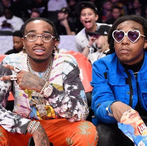 Quavo Wins Mvp Trophy During Nba All Star Celebrity Game