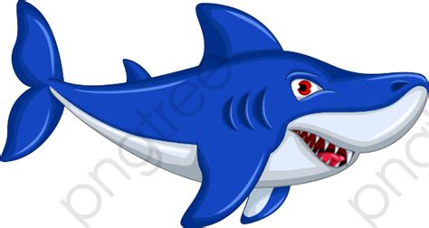 Download High Quality Shark Clipart Blue Transparent Png