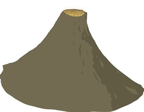 Volcano Png Transparent Image Download Size 735x575px