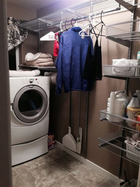 My Elfa Laundry Room Organisering