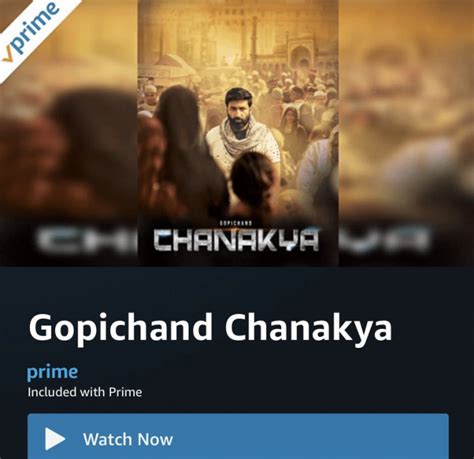 Noah ringer, nicola peltz, jackson rathbone, dev patel. Watch Gopichand Chanakya Movie Streaming on Amazon Prime ...