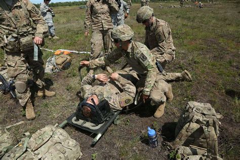 An Us Army Paratrooper From The 173rd Airborne Brigade Nara And Dvids