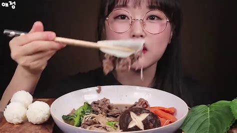 Asmr Mukbang Compilation Pt1 Bulgogi Eating Show 묵방 불고기 Eating Sounds Youtube