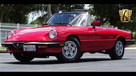 Within {{ yearlabel }} to {{ vehiclelabel }} + add vehicle. 1986 Alfa Romeo Spider Veloce