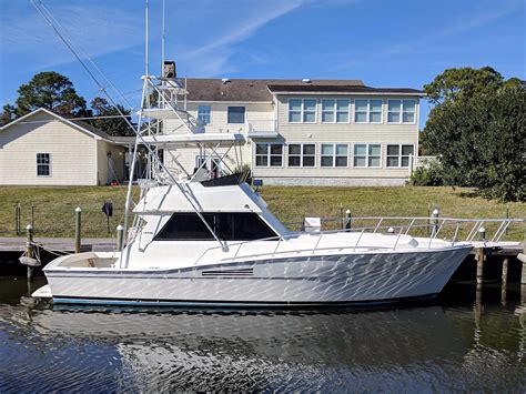 1989 Viking 41 Convertible Yanmar Engines Power Boat For Sale