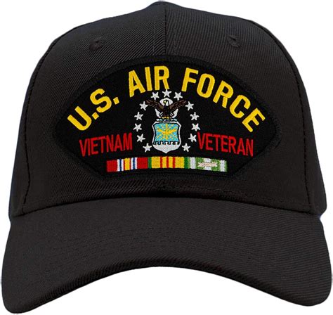 Patchtown Us Air Force Vietnam Veteran Hatballcap Adjustable One