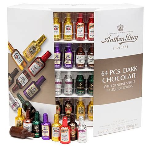 Very special liquor filled chocolates christmas holiday chocolate gift 48 bottle assortment box : Grand Assortment Chocolate Liquor Bottles: 8.1-Ounce Gift ...